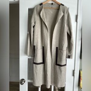 Henriette Steffensen Copenhagen long fleece cardigan